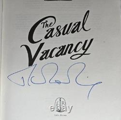 J. K. Rowling The Casual Vacancy Signed 1st Edition Hardcover Collectable 2012