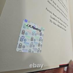 JK Rowling SIGNED The Casual Vacancy Hardback Signed Edition Book Autograph