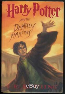 JK Rowling Signed Autographed Harry Potter Deathly Hallows Book 1st Edition JSA