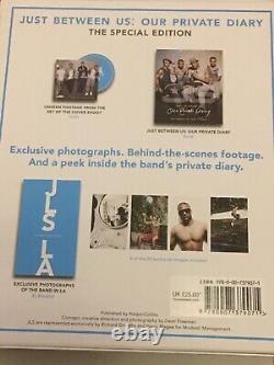 JLS signed (by all 4 members) Boxed special edition Book Mint Condition