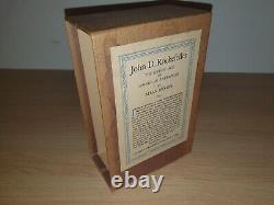 JOBLOT John D Rockefeller Rare books, 9 Books, 1st Edition Signed