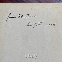 JOHN STEINBECK PSA Autograph 1st Edition IN DUBIOUS BATTLE Book Signed