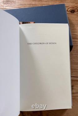 JRR Tolkien, THE CHILDREN OF HÚRIN De Luxe edition, Signed by Illustrator