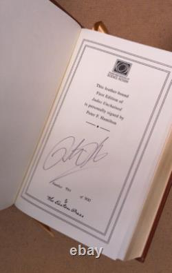 JUDAS UNCHAINED Peter Hamilton #552 Signed 1st Editions of Science Fiction