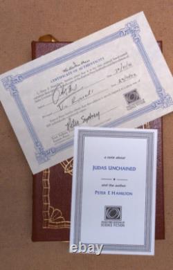 JUDAS UNCHAINED Peter Hamilton #552 Signed 1st Editions of Science Fiction