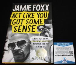 Jaime Foxx signed First Edition Book, Ray, Django, Beckett BAS BE86828
