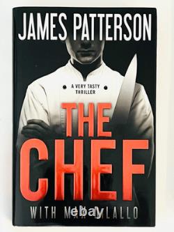 James Patterson In Person Signed The Chef 2019 HC Book DJ Ist Edition/Printing