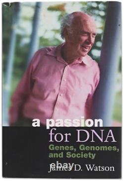 James Watson Signed First Edition of His DNA Book
