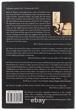 James Watson Signed First Edition of His DNA Book