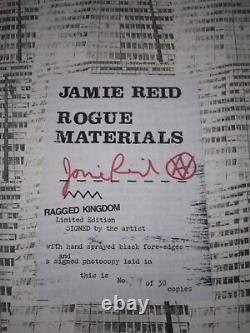 Jamie Reid Rogue Materials Ragged Kingdom Signed Limited Edition Book