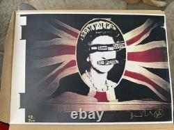 Jamie Reid Xerox Limited Edition Book With Two Signed Xerox Prints