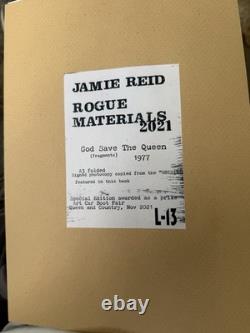Jamie Reid Xerox Limited Edition Book With Two Signed Xerox Prints