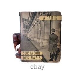 Jean Eparvier / A Paris Sous la Botte des Nazis 1st Edition 1944 Hardcover Book