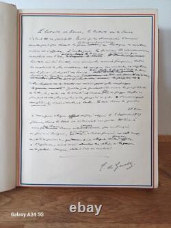 Jean Eparvier / A Paris Sous la Botte des Nazis 1st Edition 1944 Hardcover Book