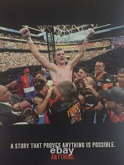 Jeff Horn SIGNED book'The Hornet' 1/1. WORLD BOXING CHAMPION! Pacquiao mundine