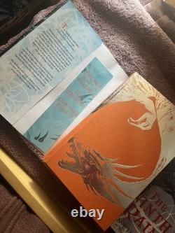 Jen Williams Broken Binding Winnowing Flame Trilogy Hardcover, Signed Numbered