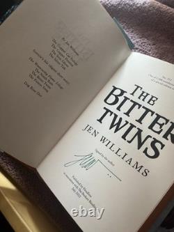 Jen Williams Broken Binding Winnowing Flame Trilogy Hardcover, Signed Numbered