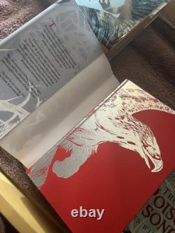 Jen Williams Broken Binding Winnowing Flame Trilogy Hardcover, Signed Numbered