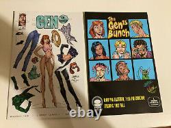 Jim Lee Signed Gen 13 Slipcase Book Set Limited Edition New 1995 Image Chromium