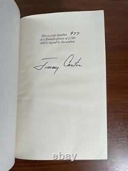 Jimmy Carter Keeping Faith (Signed & numbered limited first edition)