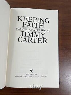 Jimmy Carter Keeping Faith (Signed & numbered limited first edition)