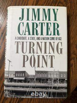 Jimmy Carter Signed Turning Point First Edition Book Autographed JSA