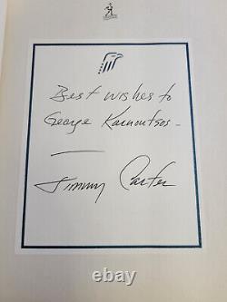 Jimmy Carter Signed We Can Have Peace In The Holy Land First Edition Book HC