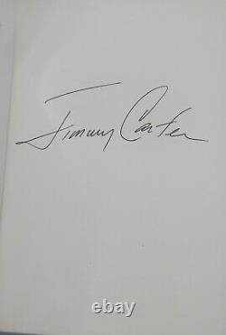 Jimmy Carter Signed White House Diary First Edition Book HC Full Signature