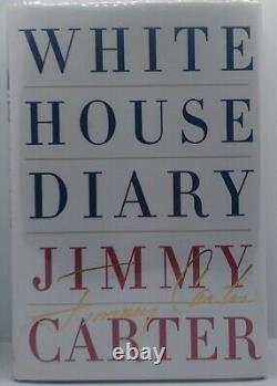 Jimmy Carter Signed White House Diary First Edition Book HC Full Signature