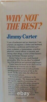 Jimmy Carter Why Not The Best Signed First Edition Book