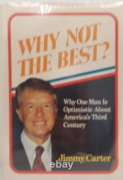 Jimmy Carter Why Not The Best Signed Full Signature First Edition