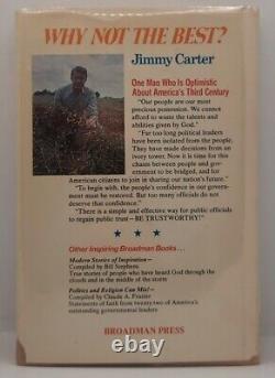 Jimmy Carter Why Not The Best Signed Full Signature First Edition
