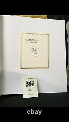 Jimmy Page Genesis Publications Signed Collector Leather Rare Book Led Zeppelin