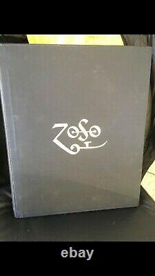 Jimmy Page Genesis Publications Signed Collector Leather Rare Book Led Zeppelin
