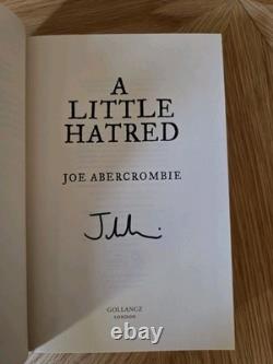 Joe Abercrombie Signed 1st Edition/1st Prints The Age of Madness Trilogy VGC