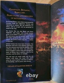 Joe Abercrombie Signed 1st Edition/1st Prints The Age of Madness Trilogy VGC
