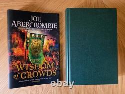 Joe Abercrombie Signed 1st Edition/1st Prints The Age of Madness Trilogy VGC