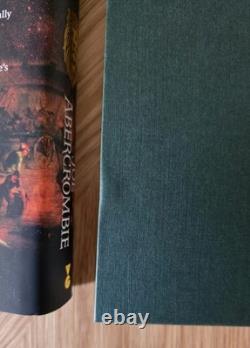Joe Abercrombie Signed 1st Edition/1st Prints The Age of Madness Trilogy VGC