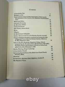 John Betjeman Church Poems Book Signed First Edition & Authentication papers