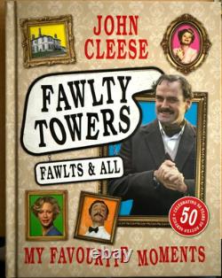 John Cleese SIGNED Fawlts & All Book Hardback Book PHOTO PROOF Fawlty Towers