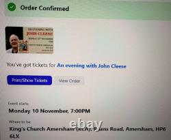 John Cleese SIGNED Fawlts & All Book Hardback Book PHOTO PROOF Fawlty Towers