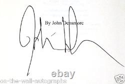 John Densmore Hand Signed Autographed The Doors Unhinged 1st Edition Book! Proof