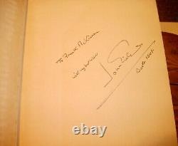 John Gielgud, Early Stages, HBDJ, SIGNED, 1939, 1st, Illustrated, Nice