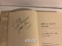 John H. Glenn Astronaut By Lt. Col. Pierce AUTOGRAPH EDITION Signed Book 1962