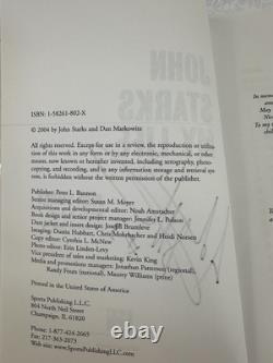 John Starks Signed 1st Edition Book My Life + DVD COA Knicks Autograph