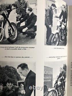 John Surtees Motorcycling Book SIGNED by John Surtees Rare 1961 H/B 1st Edition