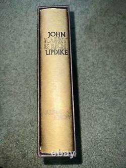 John Updike / Rabbit is Rich Limiter Signed 1st Edition! 1981 RARE #60/250 Book