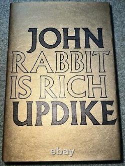 John Updike / Rabbit is Rich Limiter Signed 1st Edition! 1981 RARE #60/250 Book