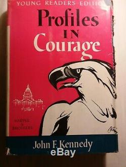 John f kennedy signed book Profiles in Courage young readers edition