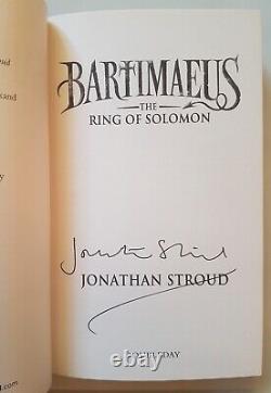 Jonathan Stroud The Bartimaeus Trilogy & Sequel. 1 Book Limited